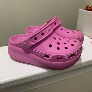 Platform Pink Crocs